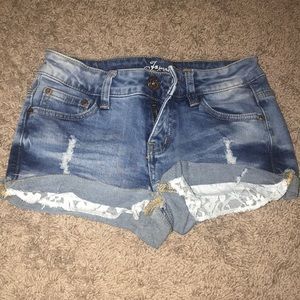 Size 1 Jean shorts